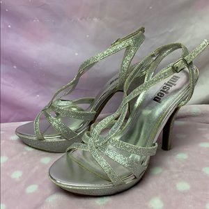 Size 7 Sparkly Prom/Homecoming High Heels